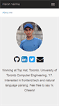 Mobile Screenshot of harshverma.com